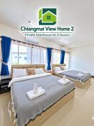 Chiangmai View Home 2BR 4 Beds Sleeps 8