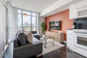 Sleek 1BR Den City Place Oasis w Balcony & TV
