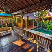 Tropical Wooden Villa Ubud with Private Pool