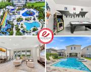 Luxury Home Near Disney With Game & Themed Rooms With Waterpark & Resort Access At Encore Resorts Re- 397Sf