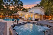 Fort Walton Fun Pool Hot Tub Games Firepit