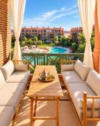Chic Moroccan Vibes & Pool View - 2BR