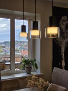 Panoramic balcony 3BD apt with king bed