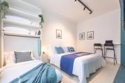 SAN SIRO BLUE FLAT