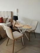 Modern and comfortable café studio across from Movistar Arena