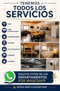 Departamentos con cochera wifi cocina y aire acondicionado
