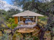Camp Naledi - Exclusive Safari Tented Lodge with River View I Full Board I Natural Plunge Pools I Free WiFi