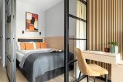 Comfortable Studio with Air Conditioning in Poznań by Noclegi Renters