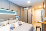Apê luxuoso, ar condicionado no Centro de Curitiba
