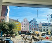 Old town square, perfect location and view .