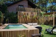 Casa cerca del mar con mini piscina climatizada a estrenar