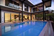 Sleek 4BR Skyline Oasis Sunset Garden 5 Pool Villa with Private Salt Pool near Nai Harn