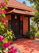 Sindooram Ecostay-Private 3-Bedroom AC Villa with Breakfast near Varkala