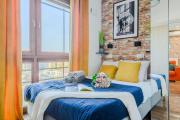 Lumina I Cozy 2-room Apartment with Gym I Balcony I City Center
