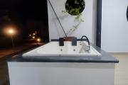 Cabaña 5 con jacuzzi privado en puerto velero Atl