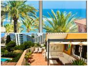 Penthouse - Beach - Sea View - Pool - 40 sqm Private Terrace - One Bedroom - Sleeping Alcove