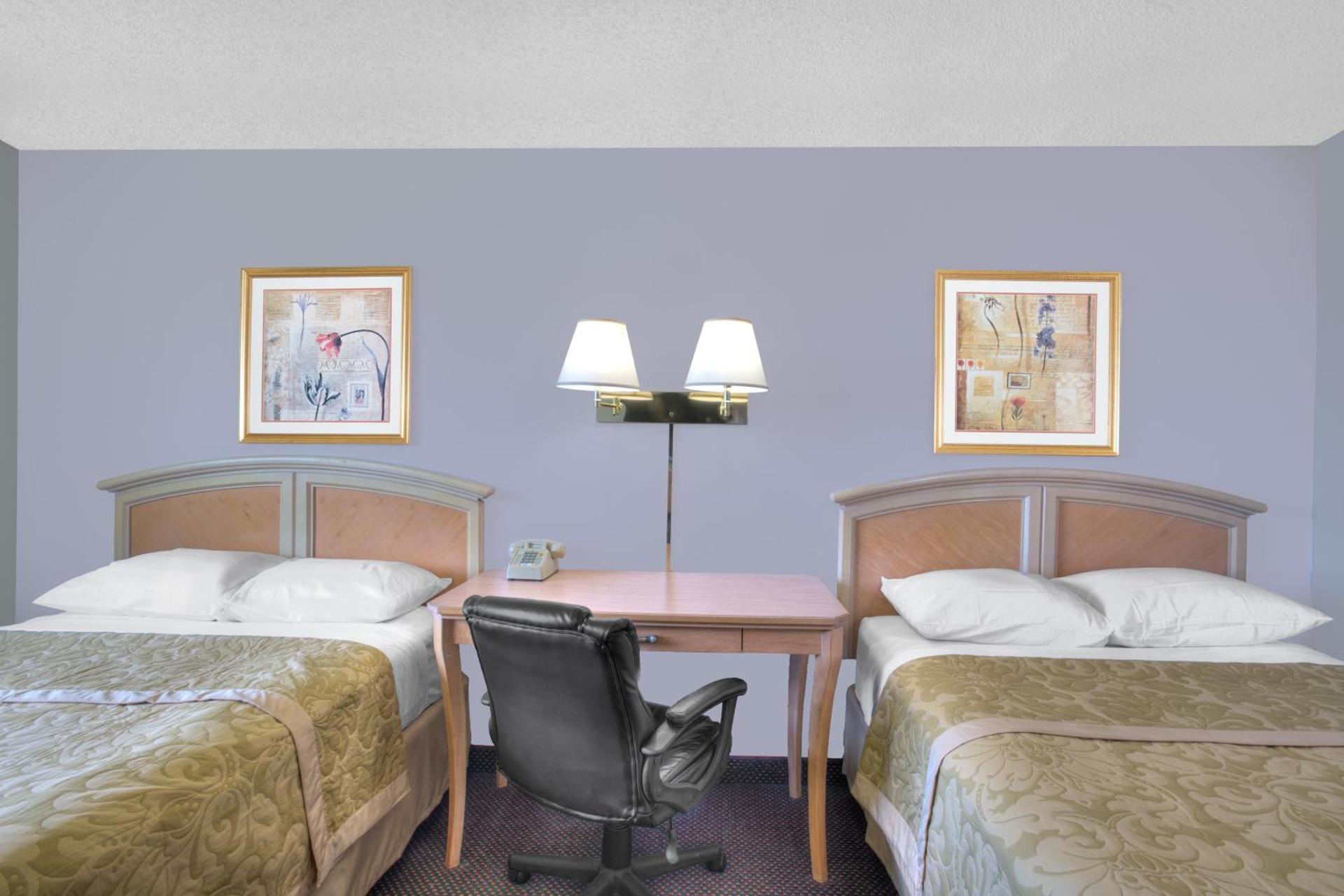 Deluxe Double Room with Two Double Beds - Non-Smoking