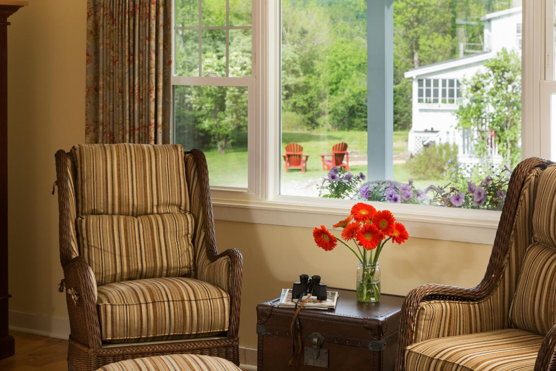 Perennial Fireplace Cottage Room