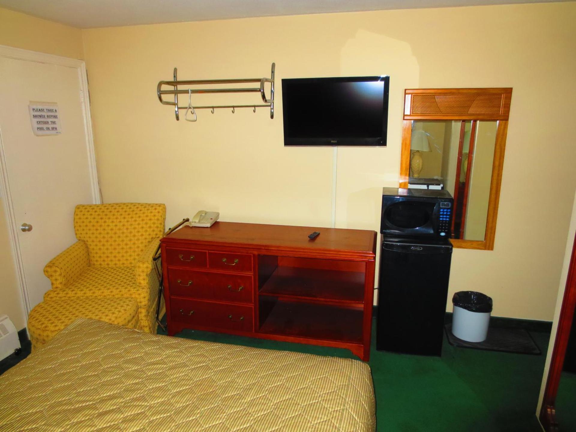 Værelse med queensize-seng – ikkeryger