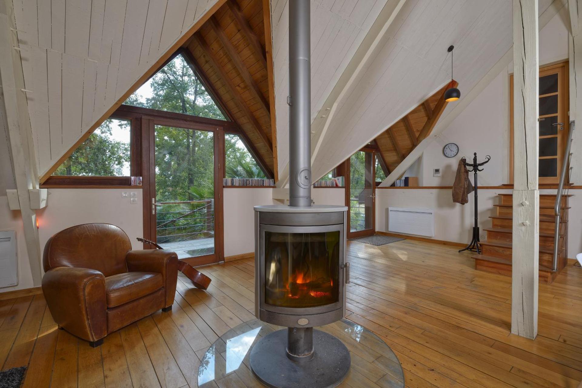 Le Loft Moderne et Chaleureux avec Vue Verdoyante