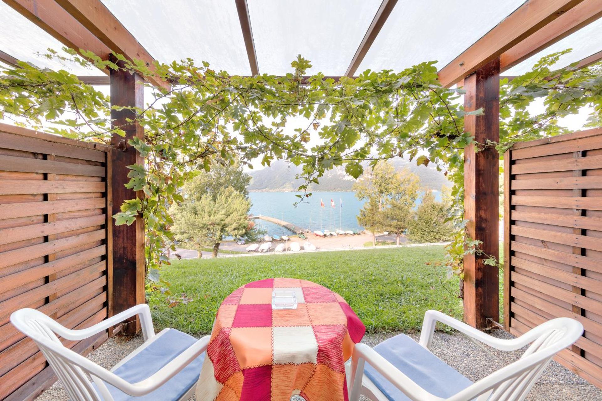 Double Room with Lake View and Balcony