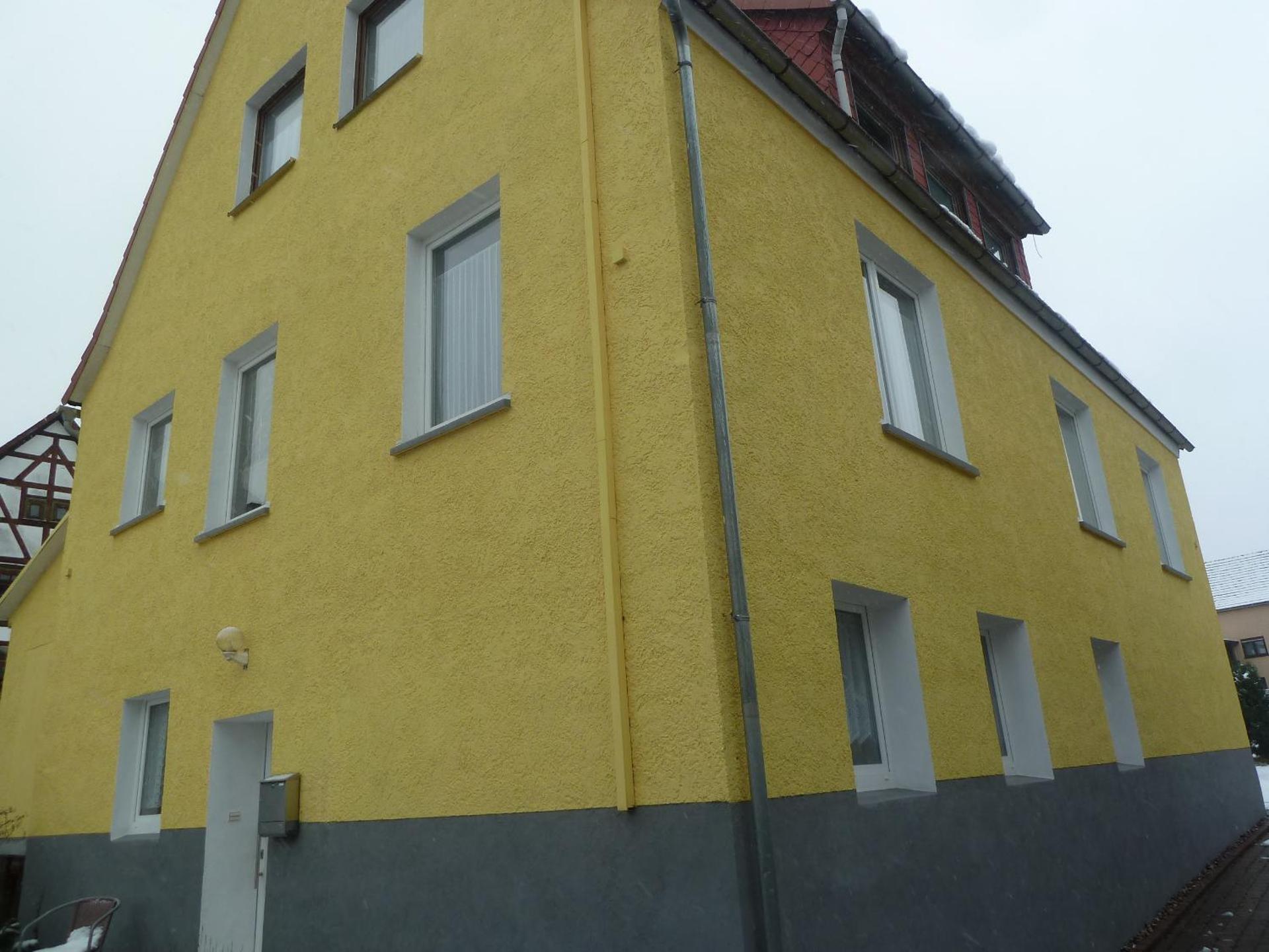 im gelben Haus