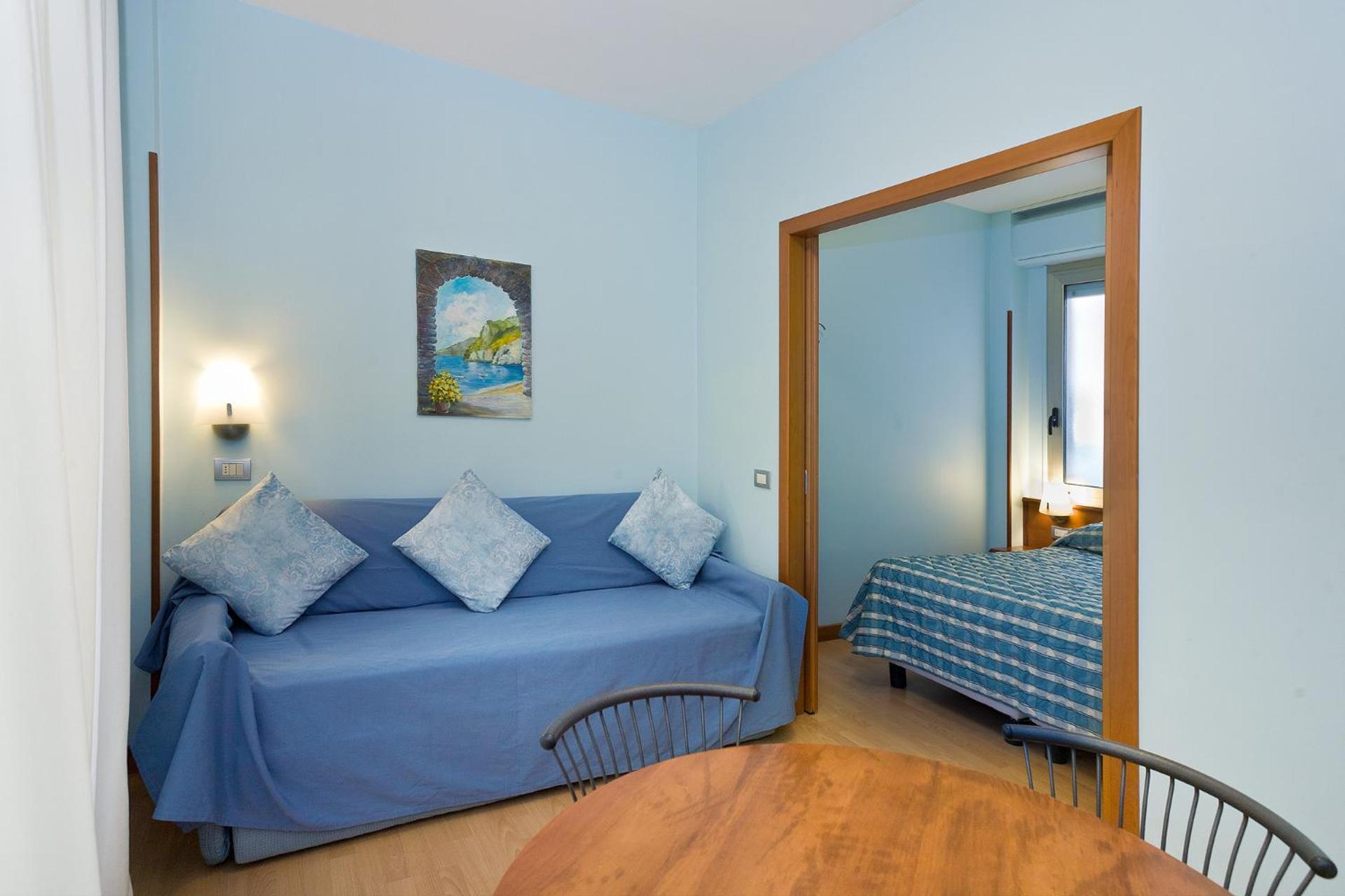 Studio with Balcony and Sea View