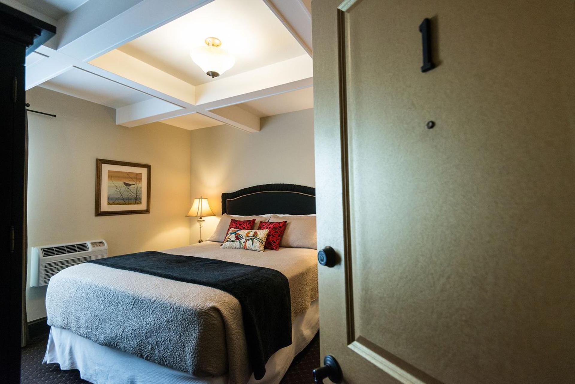 Habitación 1 con baño privado - 1 cama extragrande