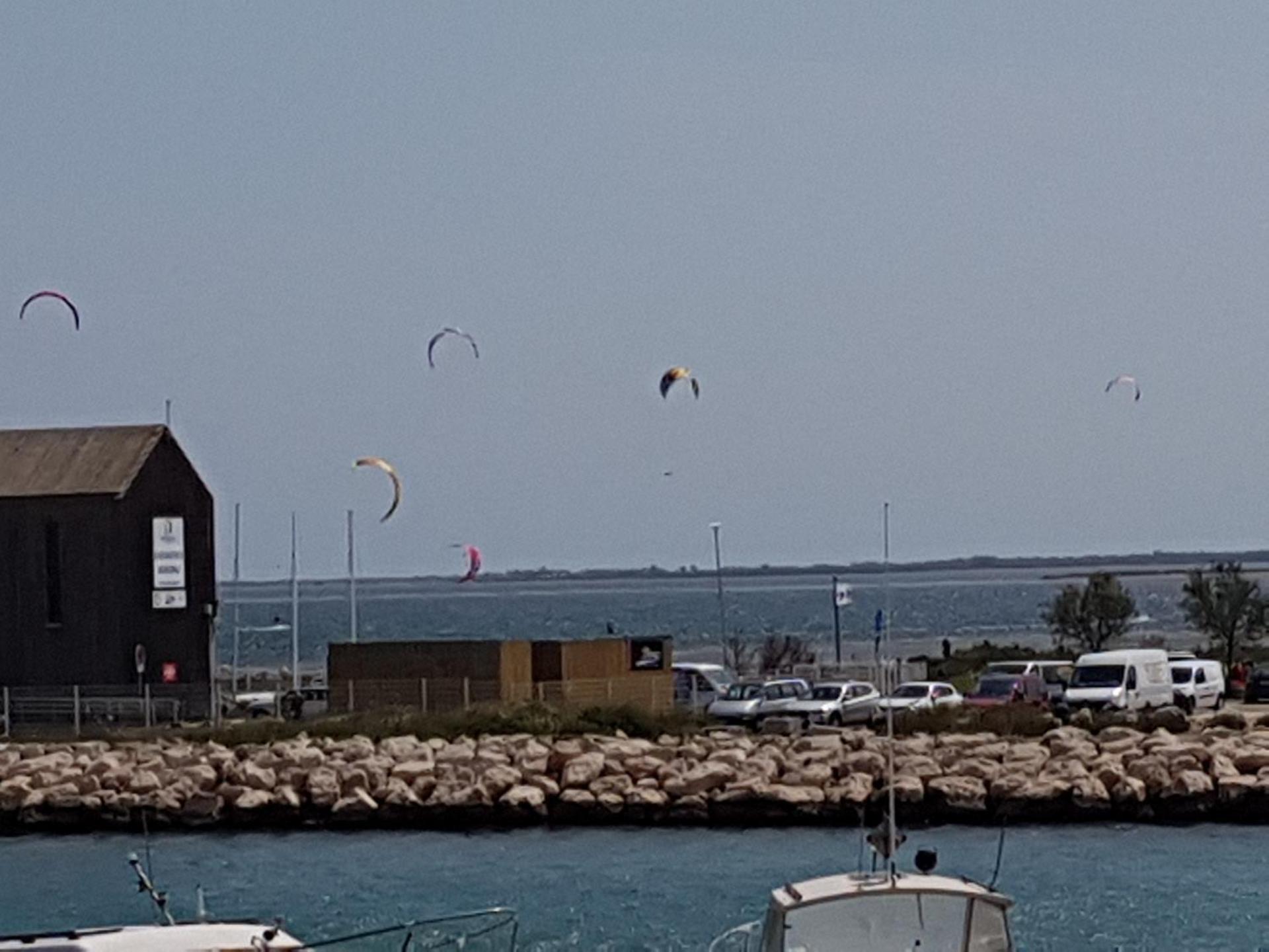 Port saint Louis du Rhône magnifique vue sur mer