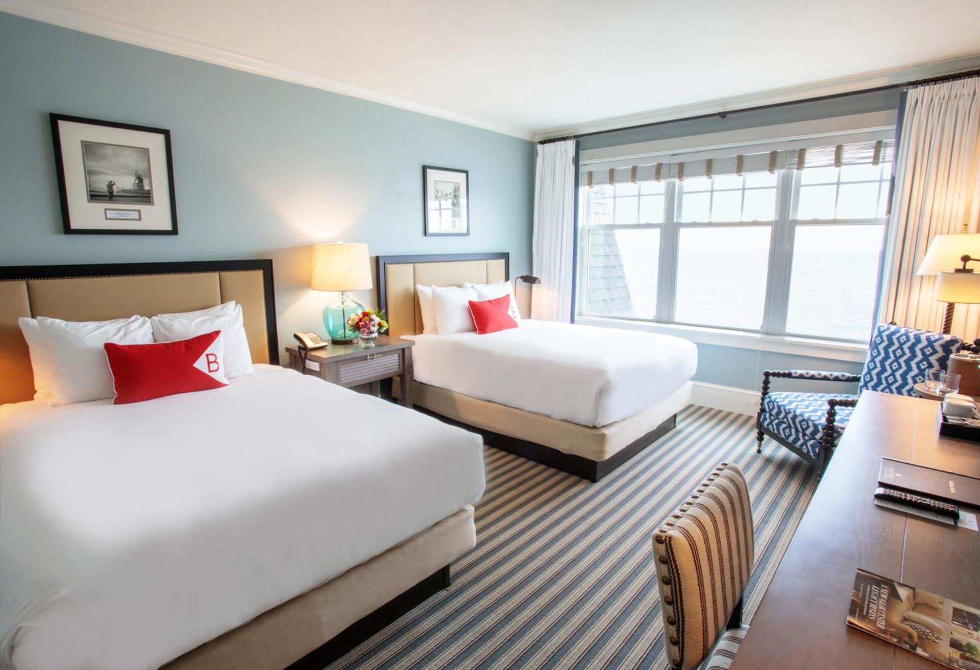 Camera Fronte Oceano con 2 Letti Matrimoniali Queen-Size