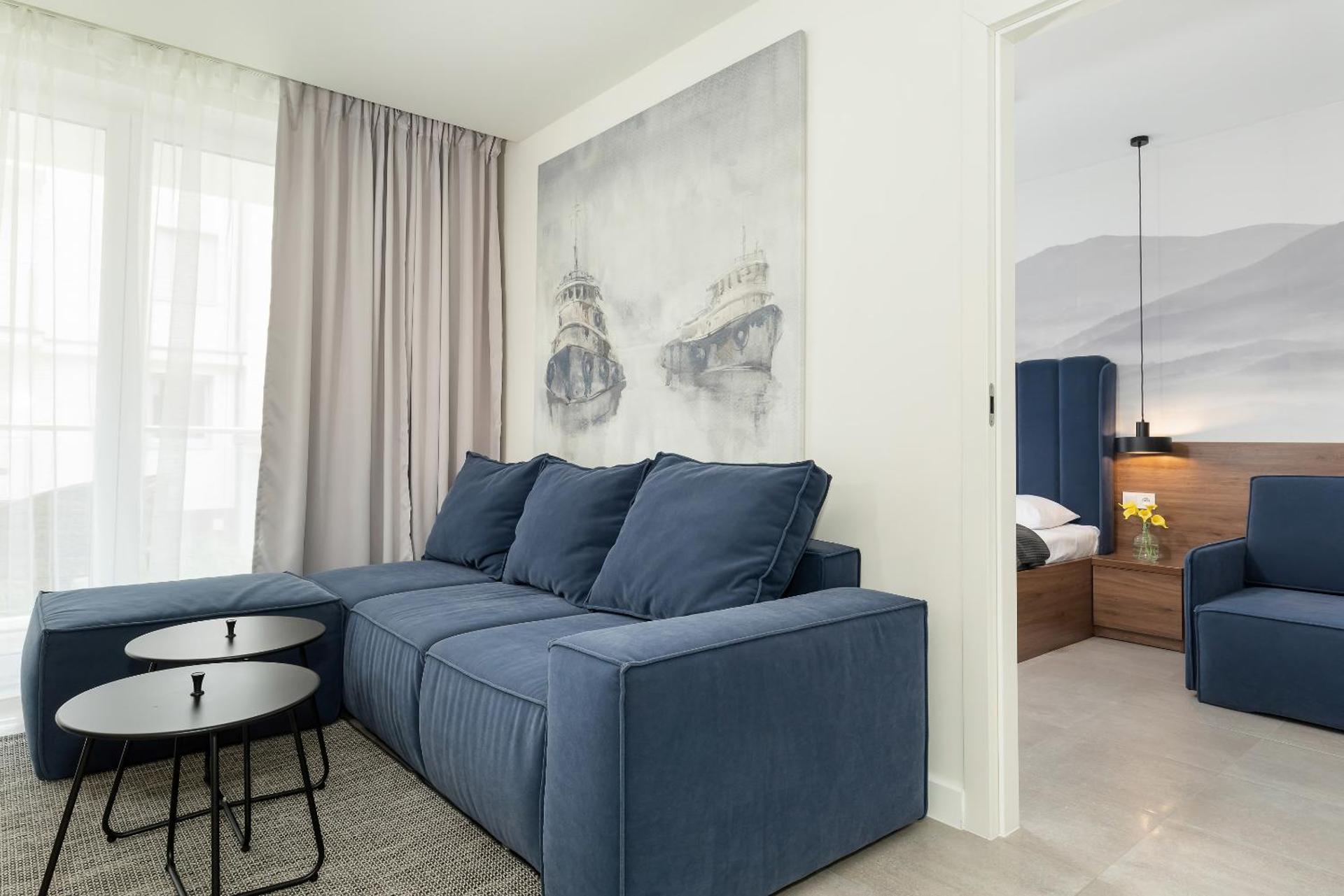 Apartament Klifowa z widokiem na morze i basenem