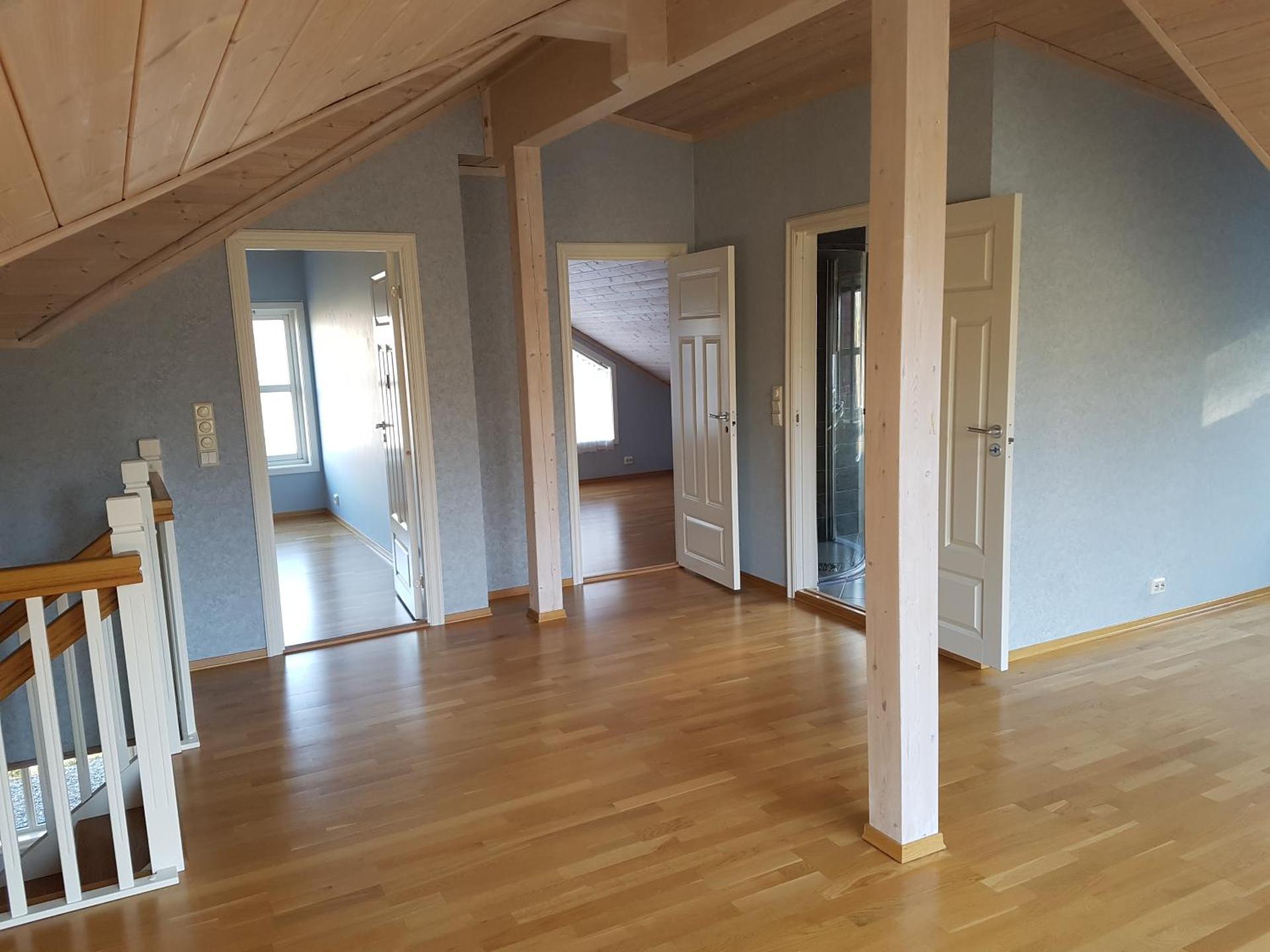 Panorama view along the fjord in Stryn