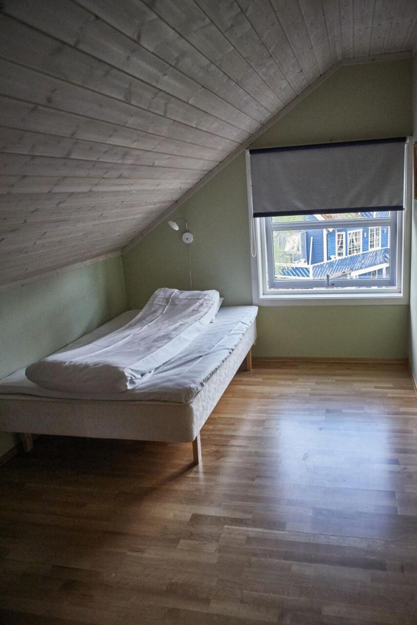 Panorama view along the fjord in Stryn