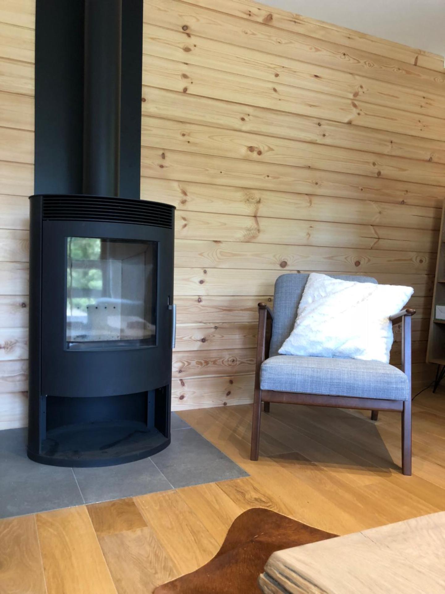 Chalet de charme, le "Caribou Lodge", Eifel belge