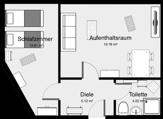 Ferienwohnung Ortrand - Pension