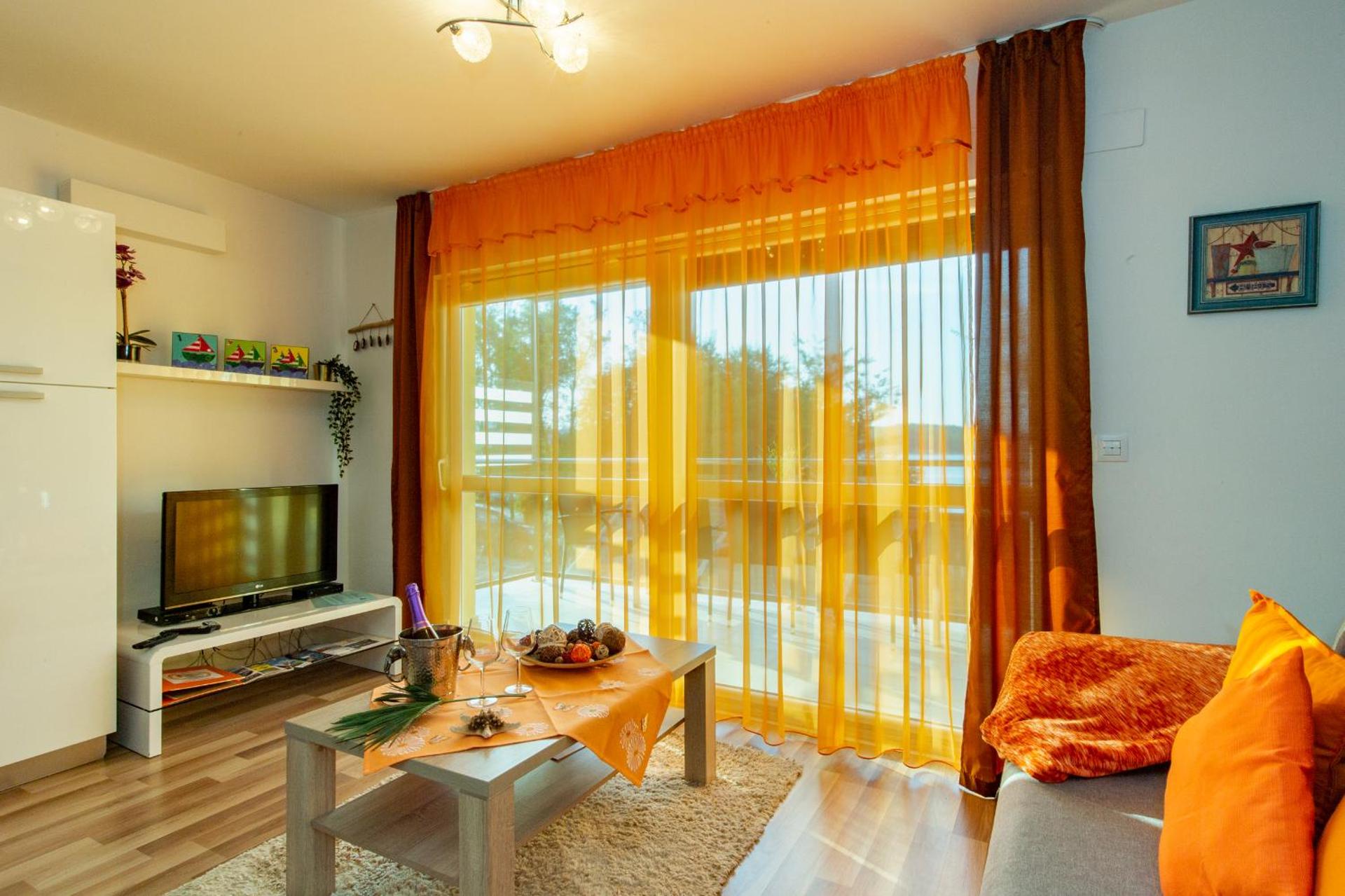 Executive Three-Bedroom Apartment with Balcony and Sea View