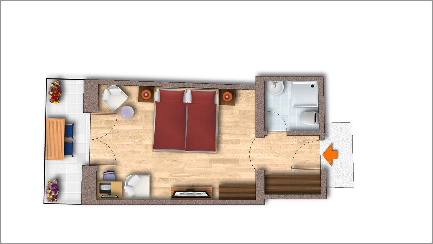 Photo of the whole room