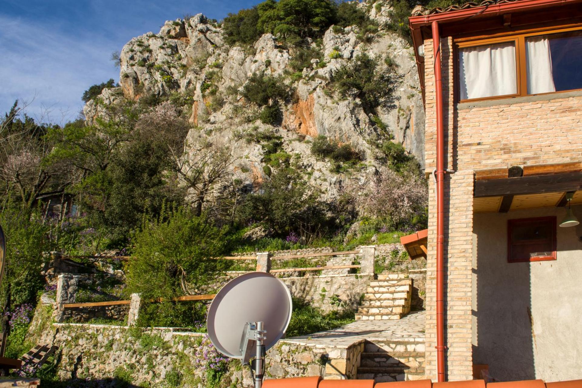 Stone house on the rock