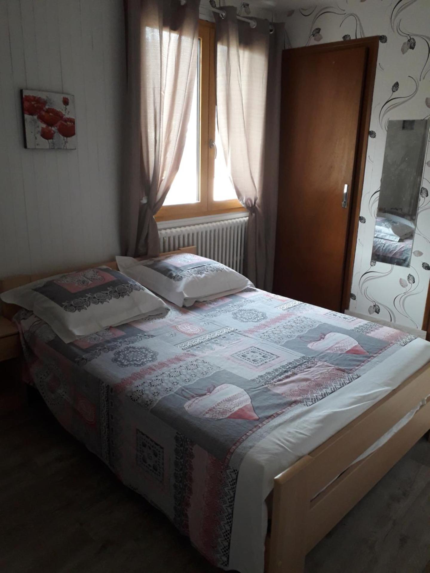 Enclos savoyard Appartement meublé 1chambre 1 canapé lits 3personnes