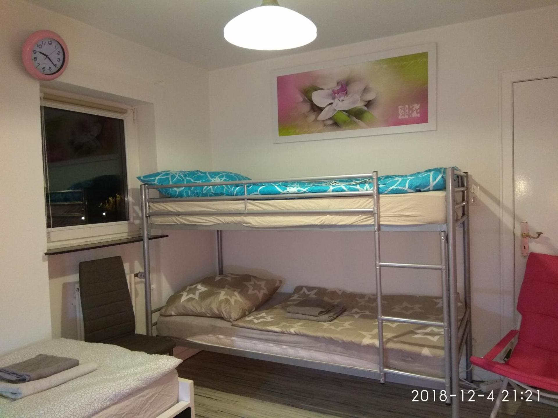 Family Room with Shared Bathroom