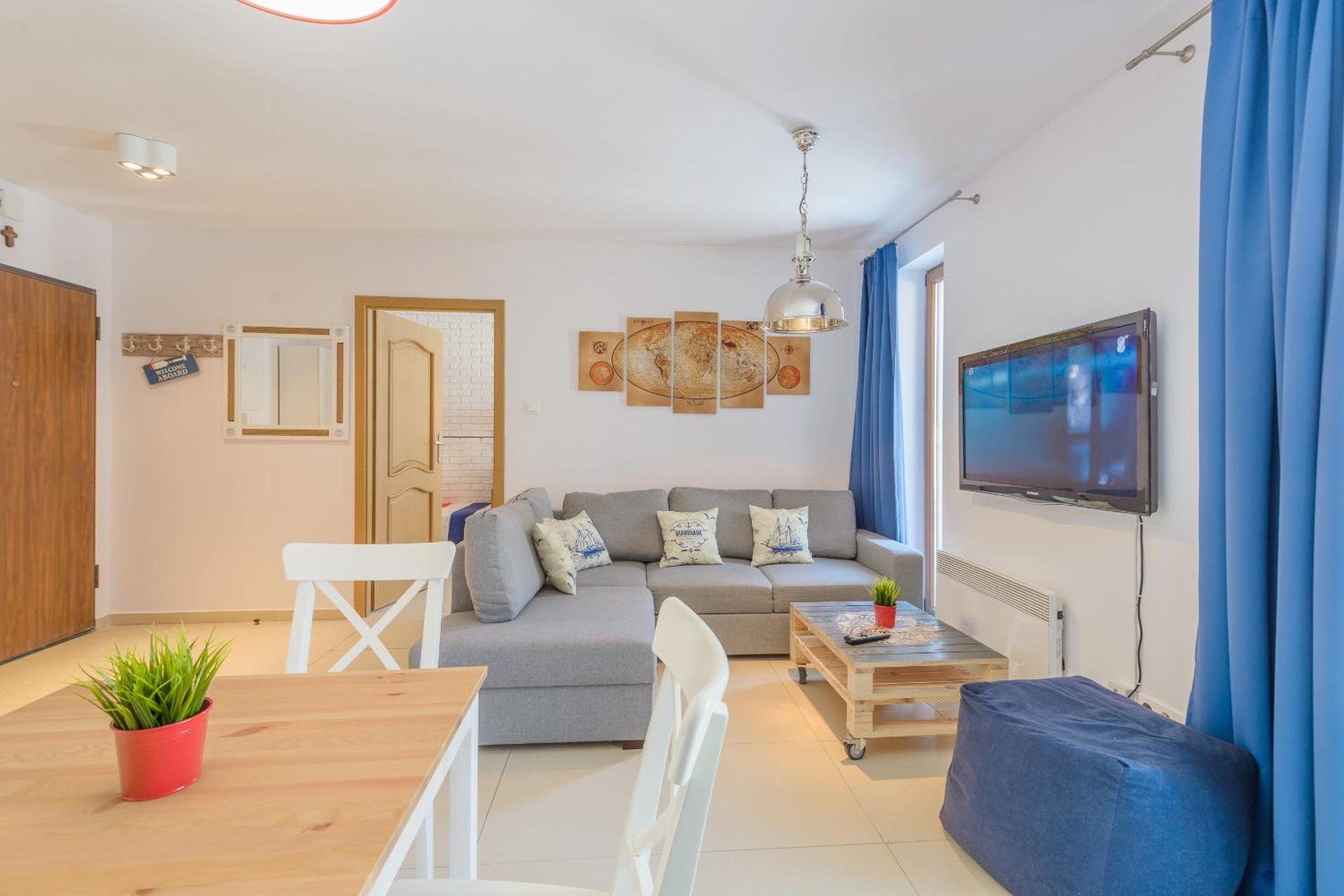 APARTAMENTY MIERZEJA - BALTIC PARK STEGNA, 33m2-57m2, 500 m od plaży, Bezpłatny Meleks