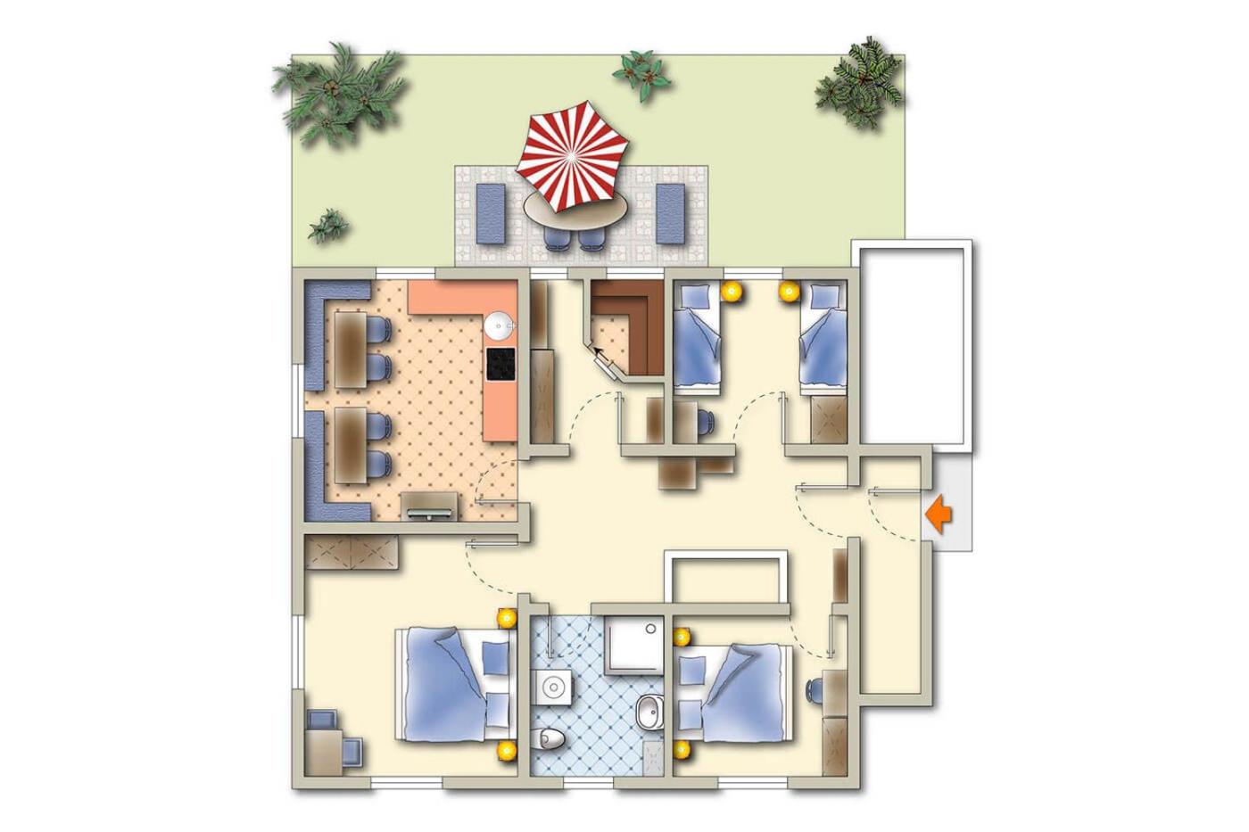 Apartments Ferienhaus Ortner