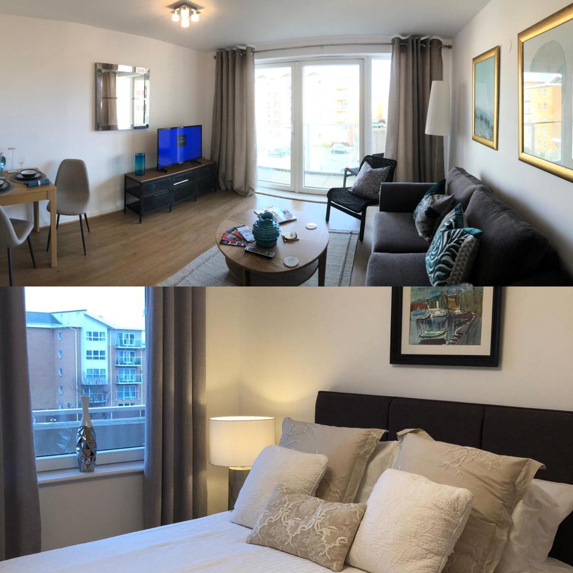 Hansen House Cardiff Apartment with Parking