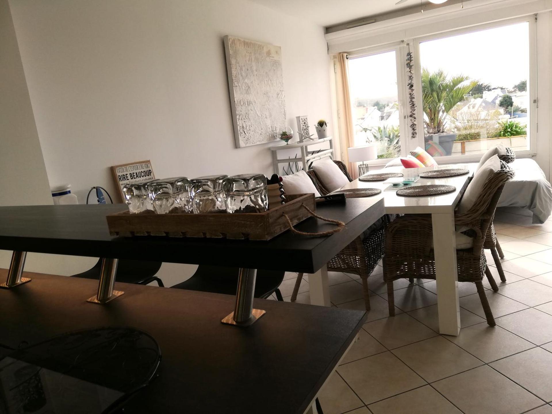 Appartement terrasse esprit loft vue sur mer