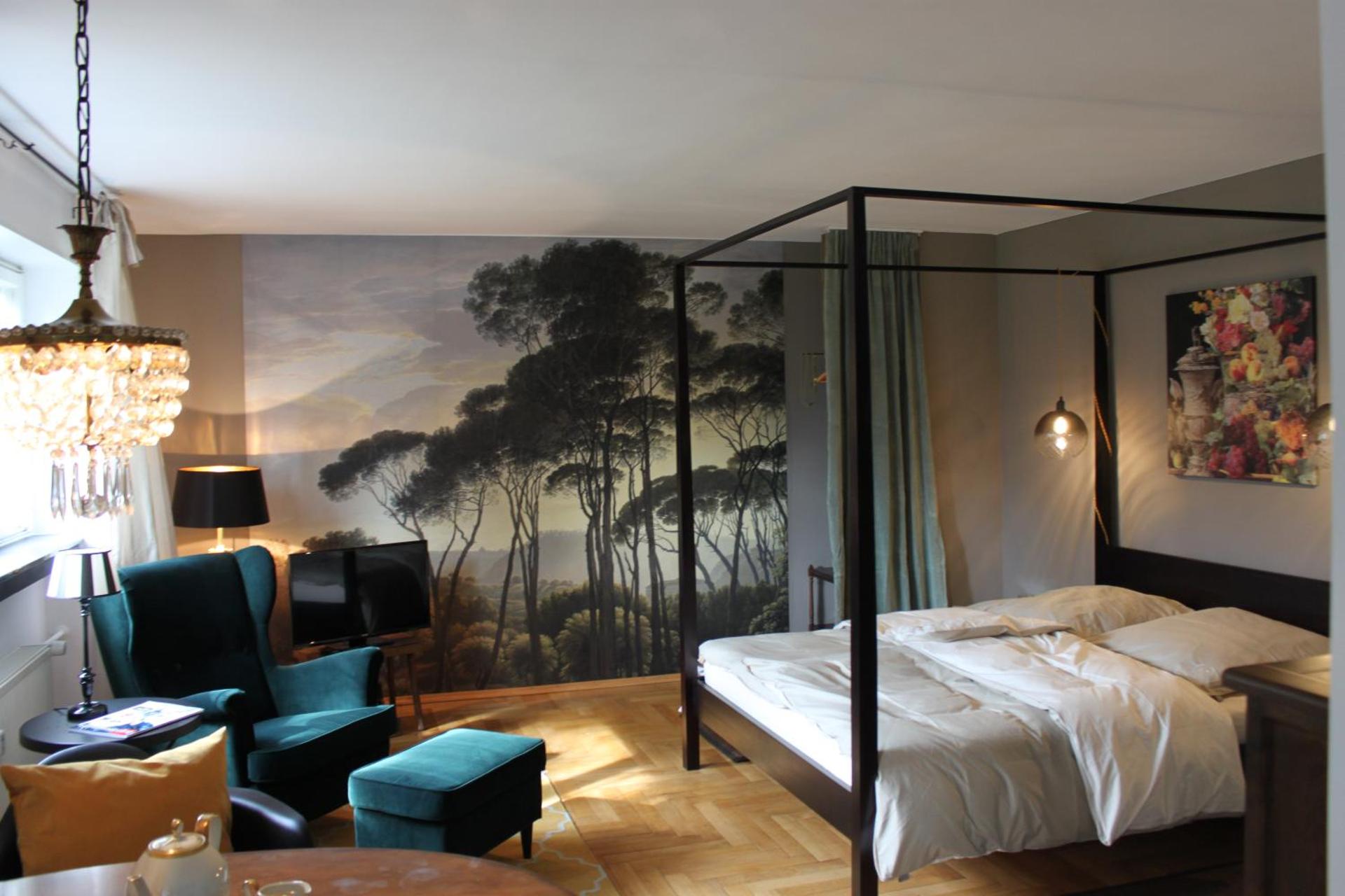 Schönes Appartement mit Gartenblick