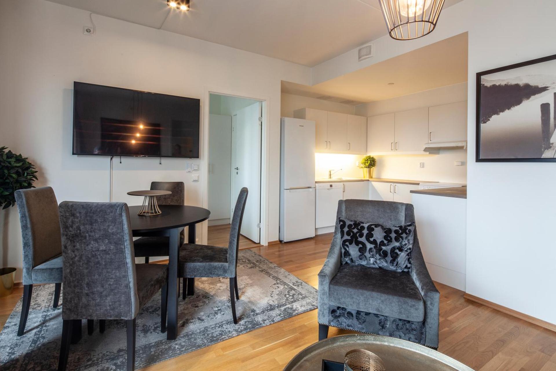 Two-Bedroom Apartment with Balcony