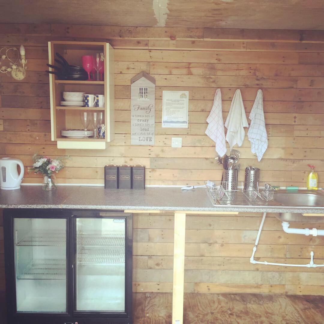 Bell Tent Glamping at Royal Victoria Country Park