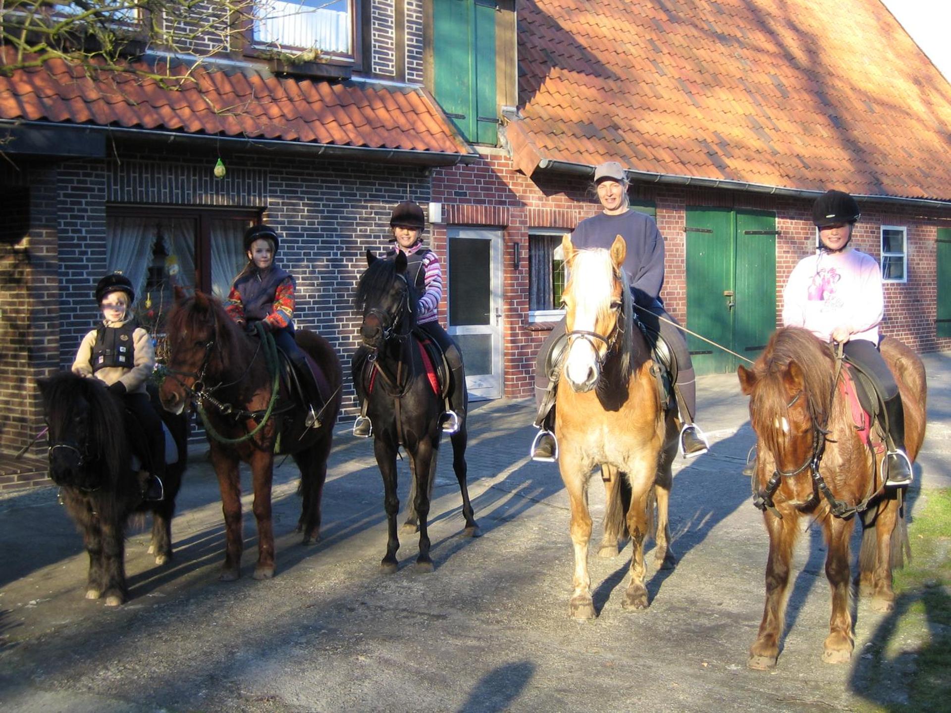 Horse-riding