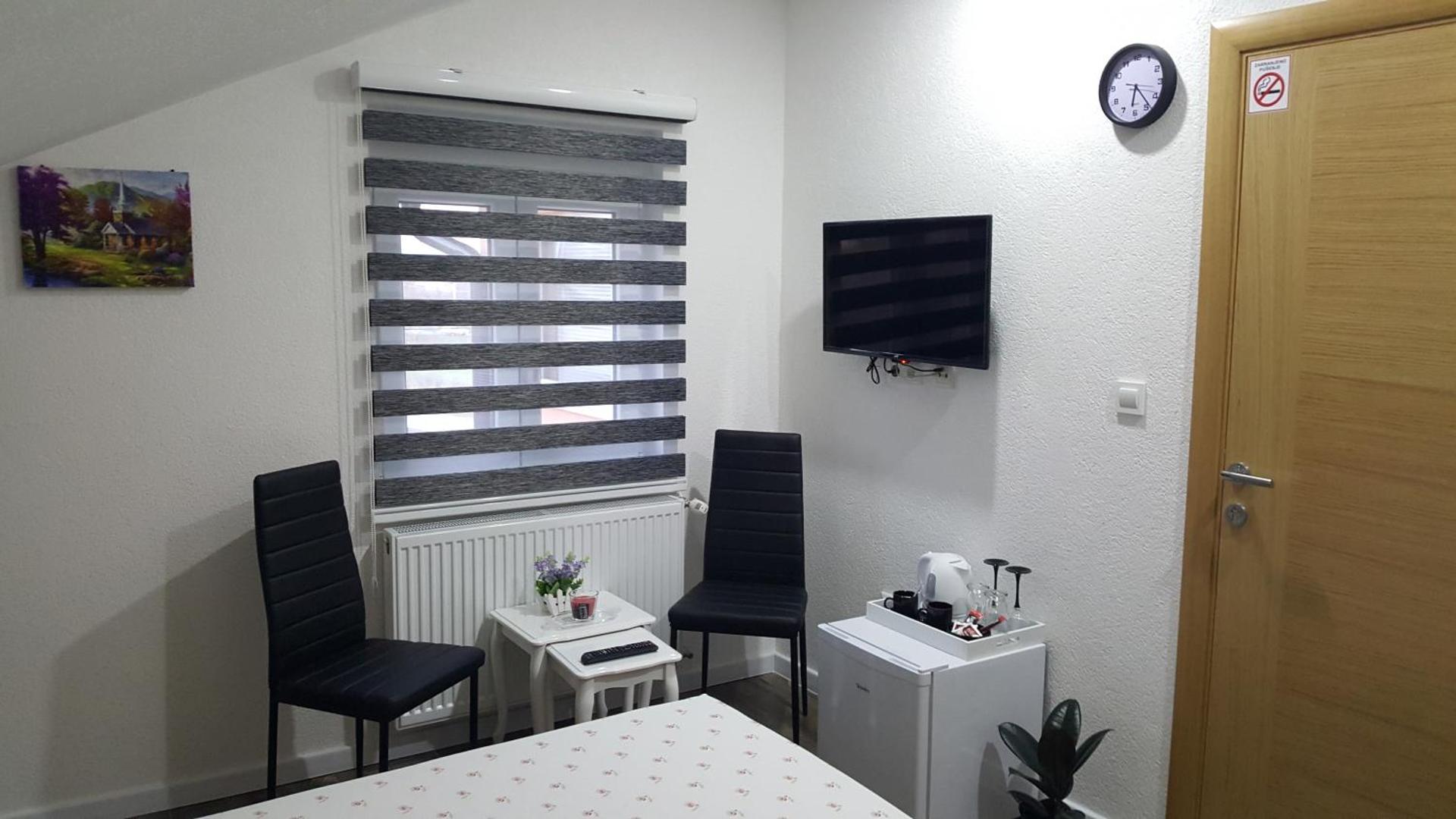 Dobbeltrom/Tomannsrom med byutsikt