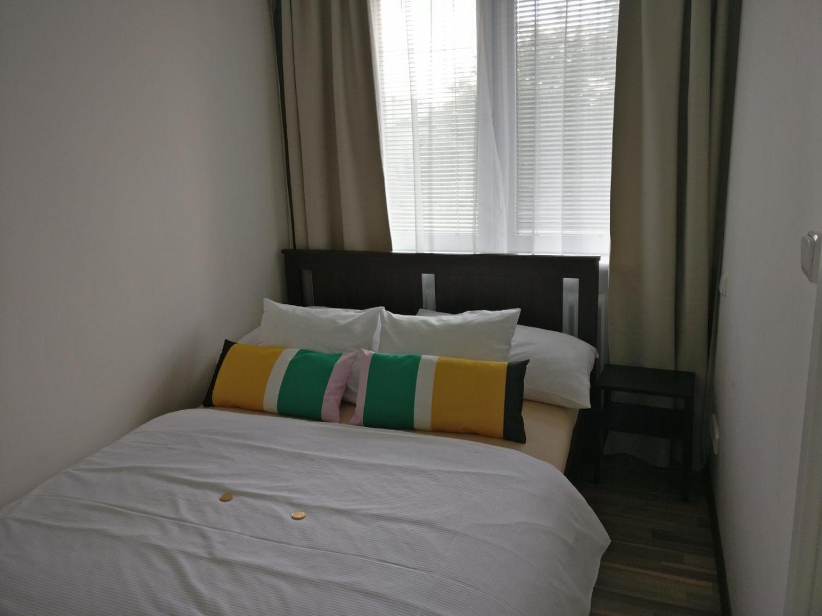 Lejlighed med udsigt over haven